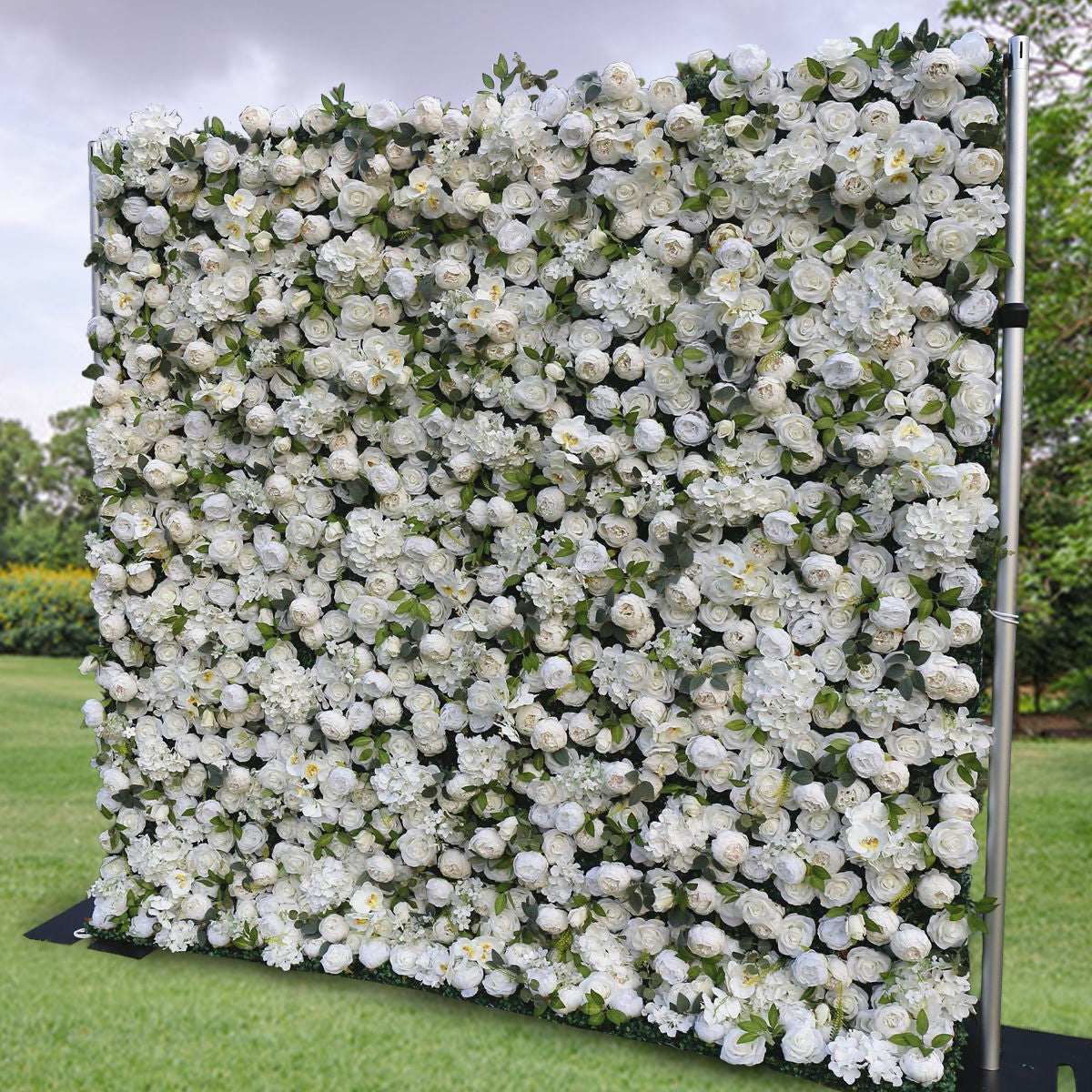 3D Artificial Flower Wall Arrangement Wedding Party Birthday Backdrop Decor HQ9008