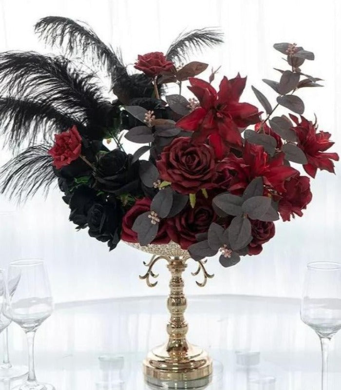 Artificial Flower Table Centerpiece Wedding Party Birthday Backdrop Decor CH9616-1