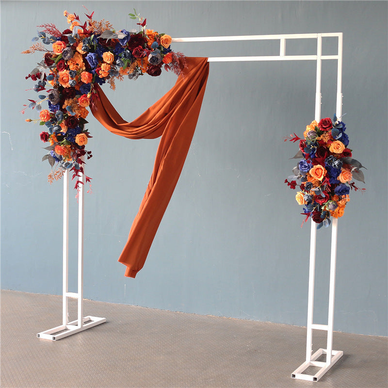 Flexible Telescopic Iron Party Stand Flower Stand Wedding Arch Party Birthday Backdrop HJ9106