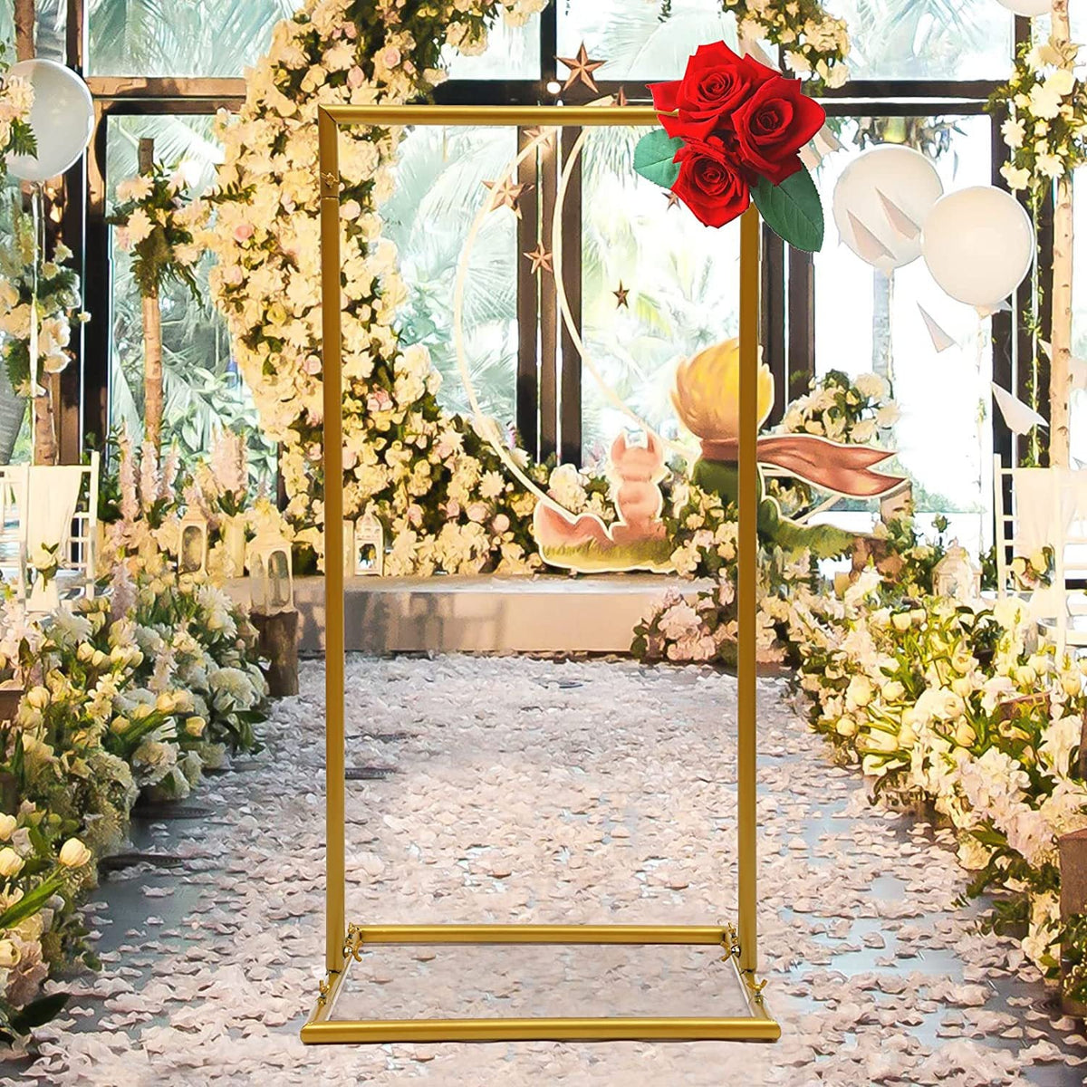 Iron Party Stand Flower Stand Wedding Arch Party Birthday Backdrop HJ9103