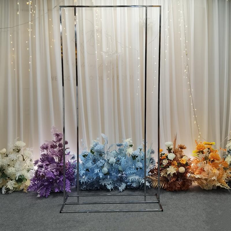 Gold-Plated Iron Party Stand Flower Stand Wedding Arch Party Birthday Backdrop HJ9129
