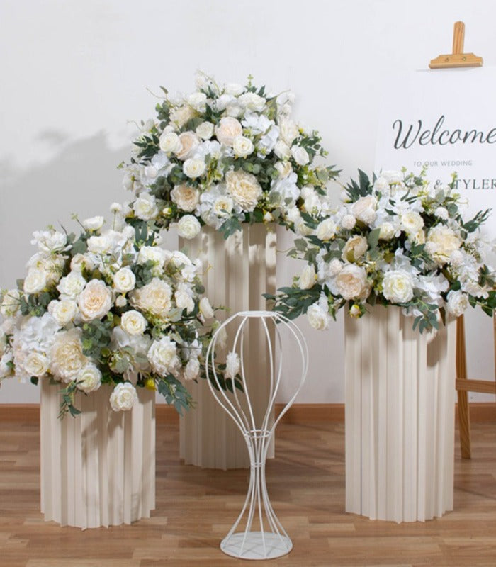 3 Colors Artificial Flower Wedding Party Birthday Backdrop Decor CH9262