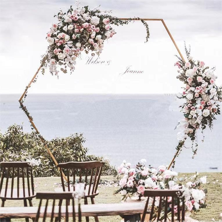 Iron Party Stand Flower Stand Wedding Arch Party Birthday Backdrop HJ9003