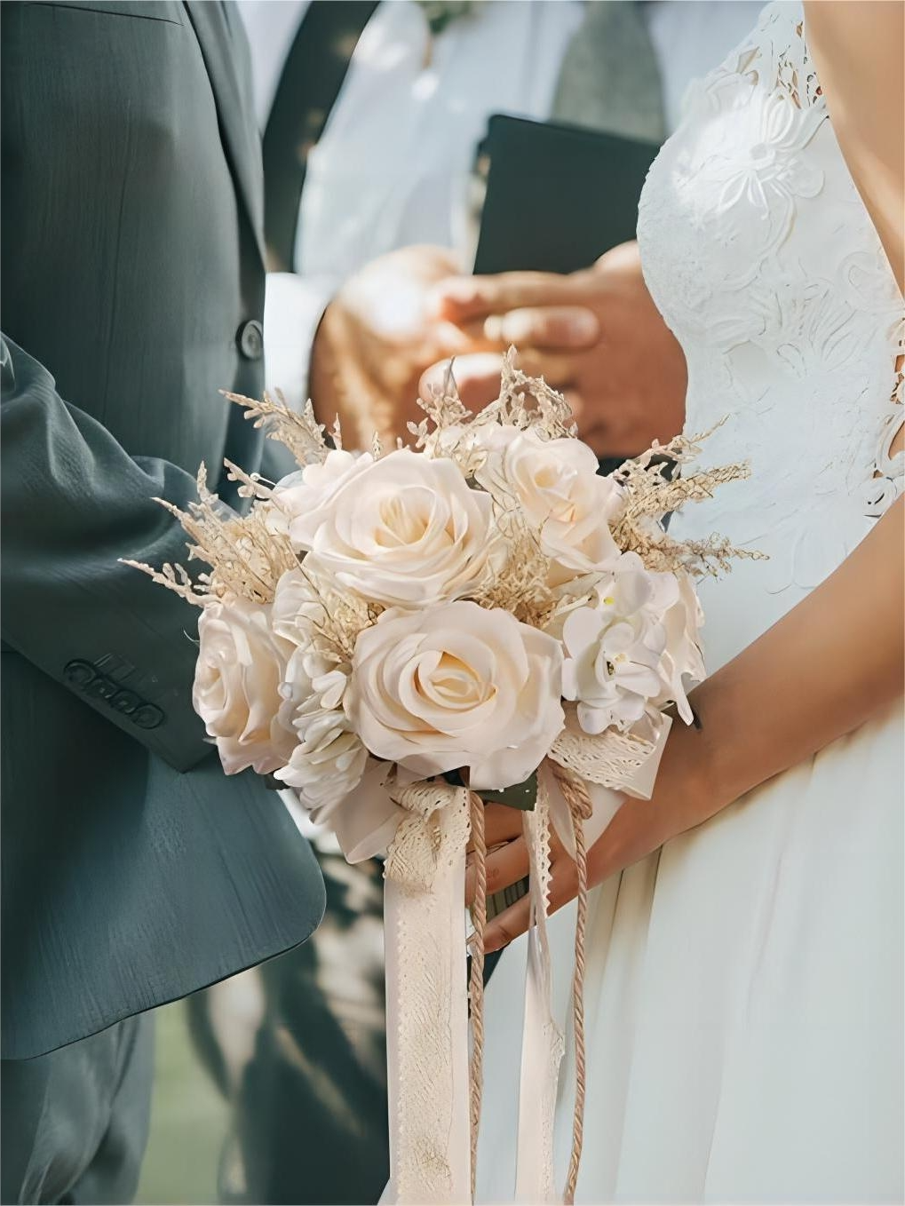 Artificial Flower Wedding Bridesmaid Bouquets SP5007