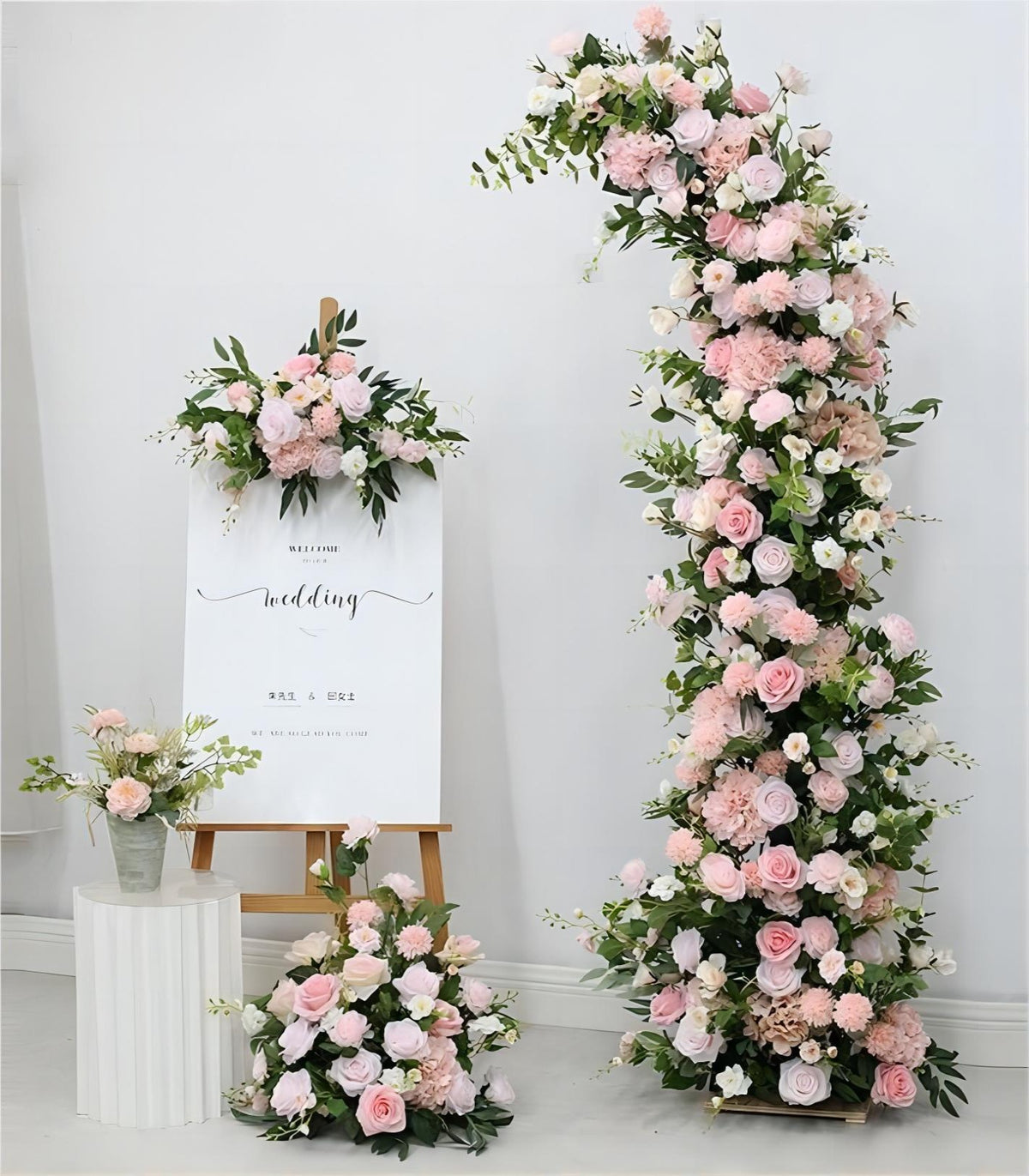 Artificial Flower Rose Wedding Party Birthday Backdrop Decor CH7524