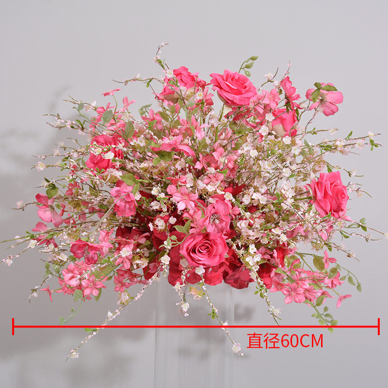 Artificial Flower Rose Wedding Party Birthday Backdrop Decor CH9313-91