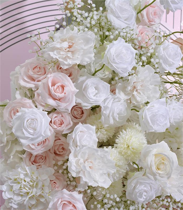 Pink Rose Artificial Flower Rose Wedding Party Birthday Backdrop Decor CH9315-2