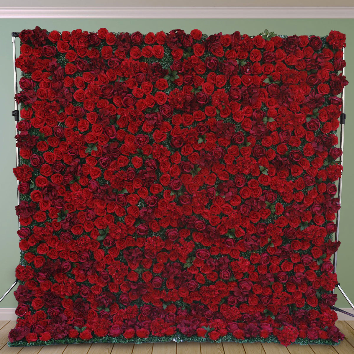 5D Artificial Flower Wall Arrangement Wedding Party Birthday Backdrop Decor HQ9010