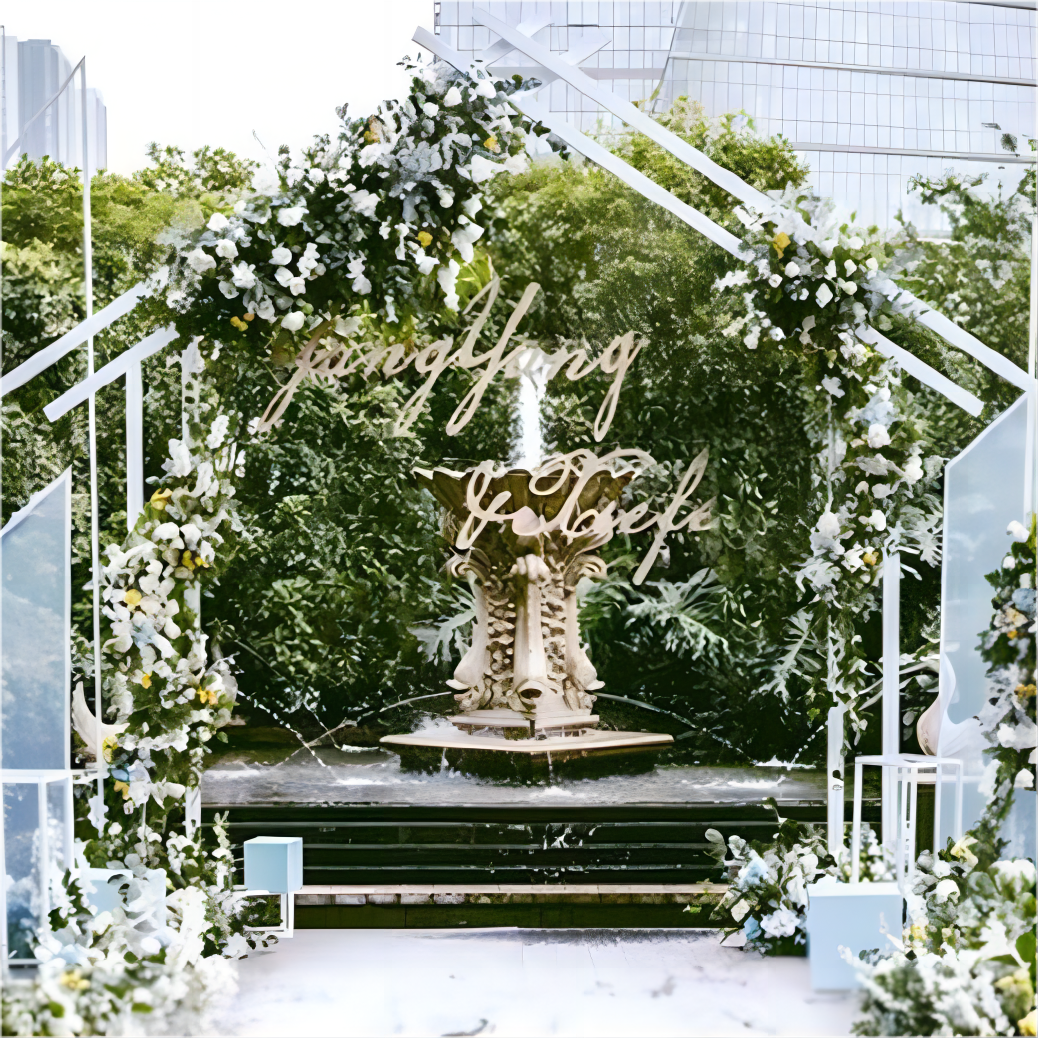 Iron Party Stand Flower Stand Wedding Arch Party Birthday Backdrop HJ9016