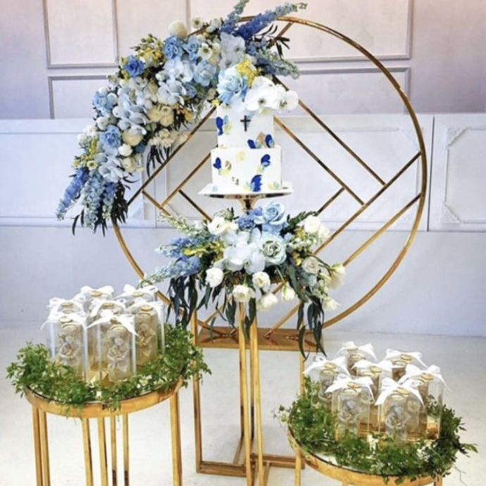 Iron Party Stand Flower Stand Wedding Arch Party Birthday Backdrop HJ9113