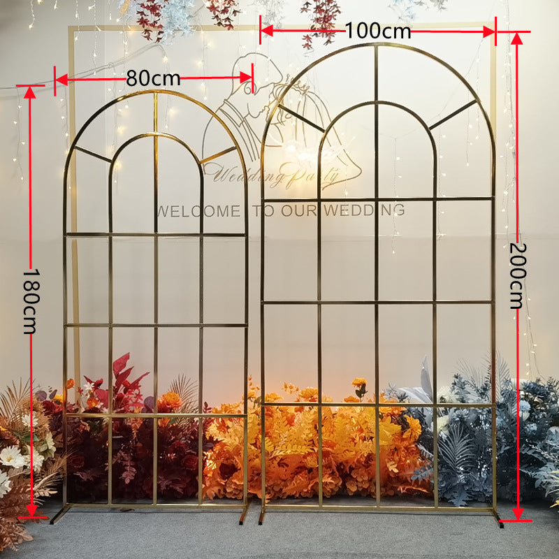 Iron Party Stand Flower Stand Wedding Arch Party Birthday Backdrop HJ9122