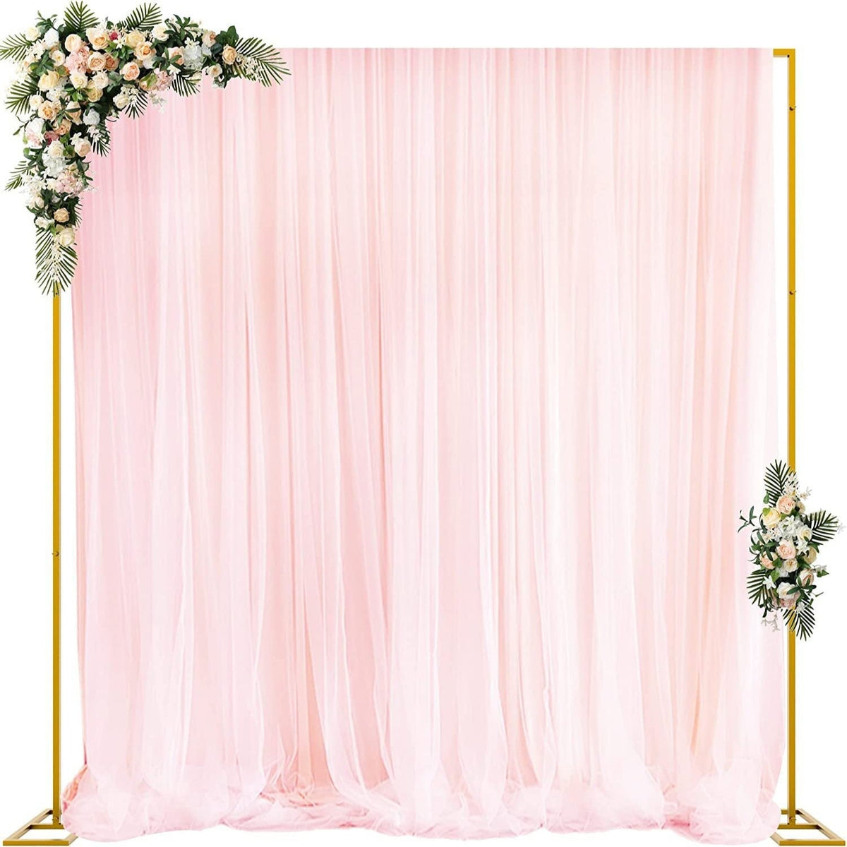 Flexible Iron Party Stand Flower Stand Wedding Arch Party Birthday Backdrop HJ9112