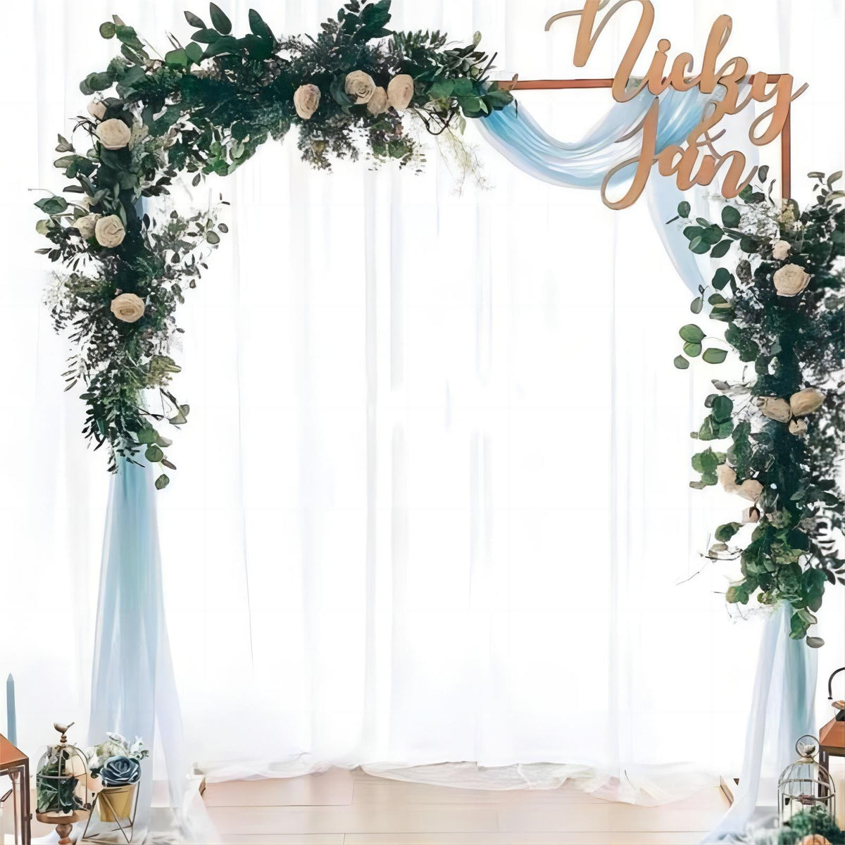 Iron Party Stand Flower Stand Wedding Arch Party Birthday Backdrop HJ9021
