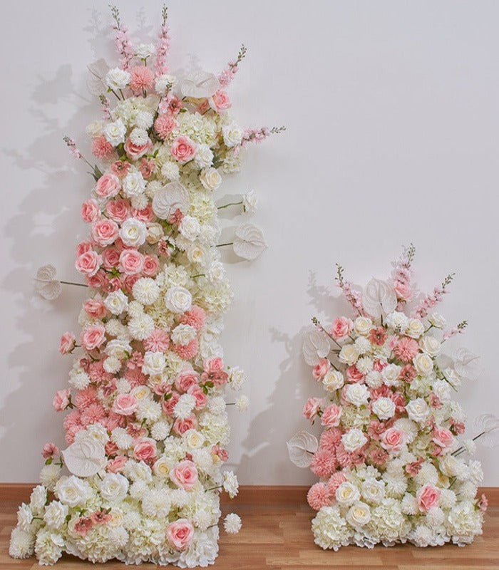 Pink Rose Hydrangea Artificial Flower Wedding Party Birthday Backdrop Decor CH9295-1